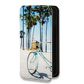 Дизайнерский горизонтальный чехол-книжка для Iphone 11 Pro Max Hawaii