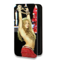 Дизайнерский горизонтальный чехол-книжка для Iphone 12 Pro Shakira