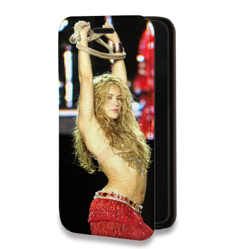Дизайнерский горизонтальный чехол-книжка для Huawei Honor 30 Shakira