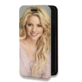 Дизайнерский горизонтальный чехол-книжка для Iphone 14 Shakira