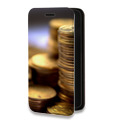 Дизайнерский горизонтальный чехол-книжка для Iphone 7 Текстуры денег
