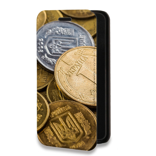 Дизайнерский горизонтальный чехол-книжка для Iphone 7 Plus / 8 Plus Текстуры денег