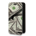Дизайнерский горизонтальный чехол-книжка для Alcatel One Touch Idol 2 mini Текстуры денег