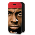 Дизайнерский горизонтальный чехол-книжка для Vivo V20 Lil Wayne