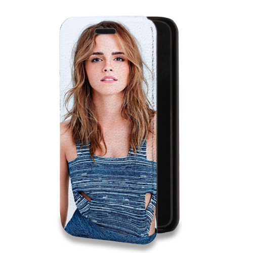 Дизайнерский горизонтальный чехол-книжка для Iphone 11 Pro Эмма Уотсон