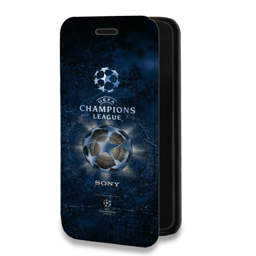 Дизайнерский горизонтальный чехол-книжка для Huawei Honor 50 лига чемпионов