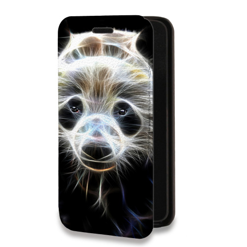 Дизайнерский горизонтальный чехол-книжка для Nokia X10 Пламенные животные
