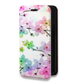 Дизайнерский горизонтальный чехол-книжка для Samsung Galaxy S10 Lite Органические цветы