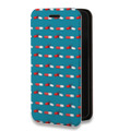 Дизайнерский горизонтальный чехол-книжка для Iphone 14 Pro Разноцветные таблетки