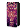 Дизайнерский горизонтальный чехол-книжка для Iphone 13 Mini Ультрафиолетовые животные