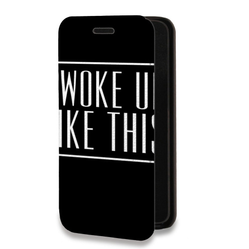 Дизайнерский горизонтальный чехол-книжка для Iphone 11 Черно-белые тенденции