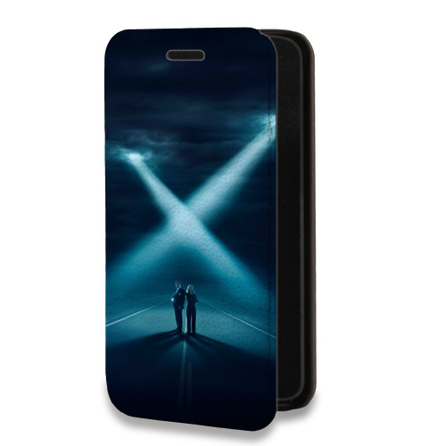 Дизайнерский горизонтальный чехол-книжка для Samsung Galaxy S22 Ultra Секретные материалы