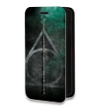 Дизайнерский горизонтальный чехол-книжка для Iphone 11 Pro Max Гарри Поттер