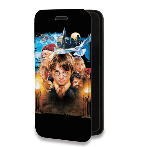 Дизайнерский горизонтальный чехол-книжка для Iphone 7 Plus / 8 Plus Гарри Поттер