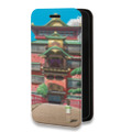 Дизайнерский горизонтальный чехол-книжка для Huawei Honor 30 Аниме