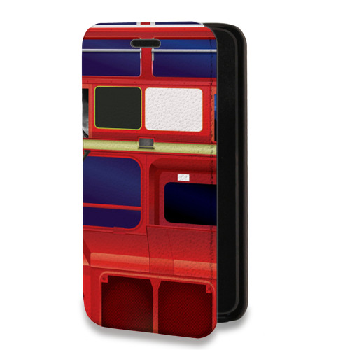 Дизайнерский горизонтальный чехол-книжка для Iphone 7 Plus / 8 Plus Дух Лондона