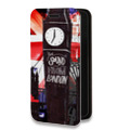 Дизайнерский горизонтальный чехол-книжка для Iphone 12 Pro Max Дух Лондона