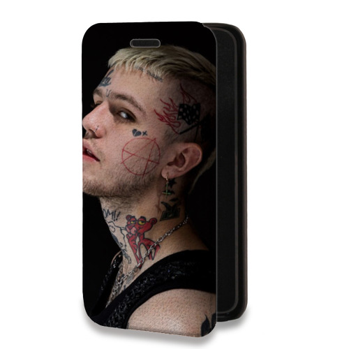 Дизайнерский горизонтальный чехол-книжка для Nokia 2.2 lil peep