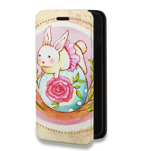 Дизайнерский горизонтальный чехол-книжка для Xiaomi Mi 11 Очаровательные кролики