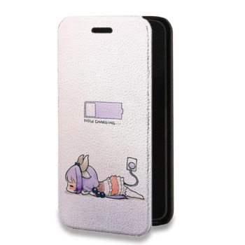 Дизайнерский горизонтальный чехол-книжка для Huawei P20 Аниме (на заказ)