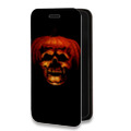 Дизайнерский горизонтальный чехол-книжка для Iphone 13 Mini Хэллоуин