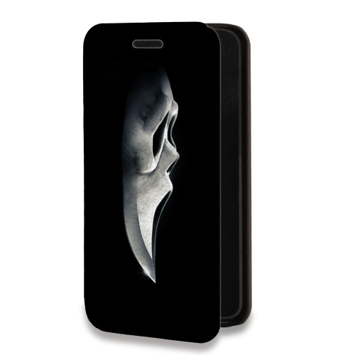 Дизайнерский горизонтальный чехол-книжка для Iphone 14 Pro Хэллоуин