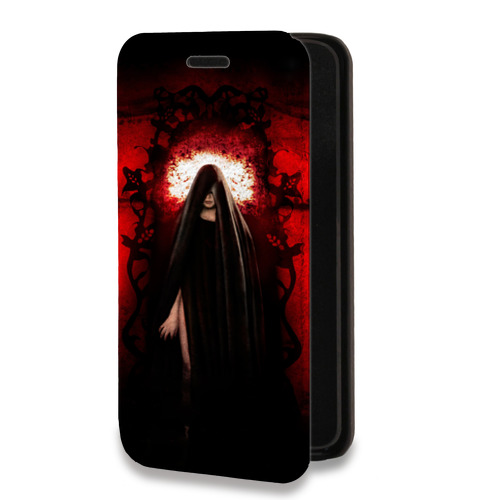 Дизайнерский горизонтальный чехол-книжка для Nokia 7 Хэллоуин
