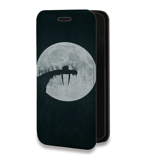 Дизайнерский горизонтальный чехол-книжка для Iphone 12 Pro Хэллоуин