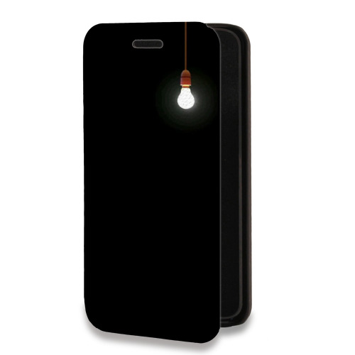 Дизайнерский горизонтальный чехол-книжка для Iphone 7 креатив дизайн