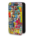 Дизайнерский горизонтальный чехол-книжка для Xiaomi Mi 11 Коты Пикассо