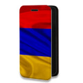 Дизайнерский горизонтальный чехол-книжка для Realme C11 Флаг Армении
