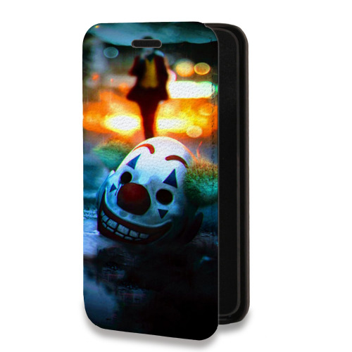 Дизайнерский горизонтальный чехол-книжка для Xiaomi RedMi Note 10 Джокер