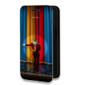 Дизайнерский горизонтальный чехол-книжка для Nokia X10 Джокер