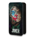 Дизайнерский горизонтальный чехол-книжка для Samsung Galaxy Ace 4 Джокер