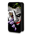 Дизайнерский горизонтальный чехол-книжка для Iphone 14 Pro Джокер