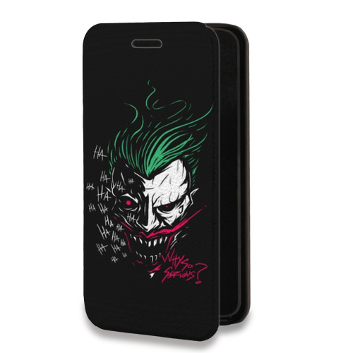 Дизайнерский горизонтальный чехол-книжка для Huawei Honor 50 Lite Джокер