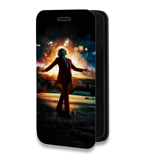 Дизайнерский горизонтальный чехол-книжка для Nokia 2.4 Джокер