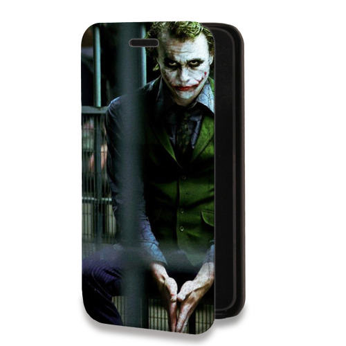 Дизайнерский горизонтальный чехол-книжка для Iphone 7 Plus / 8 Plus Джокер