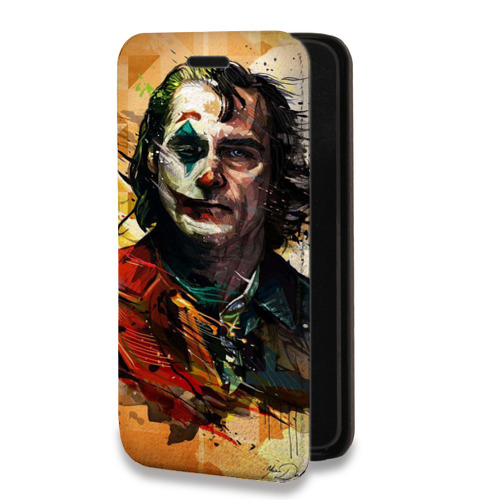 Дизайнерский горизонтальный чехол-книжка для Iphone 12 Pro Джокер