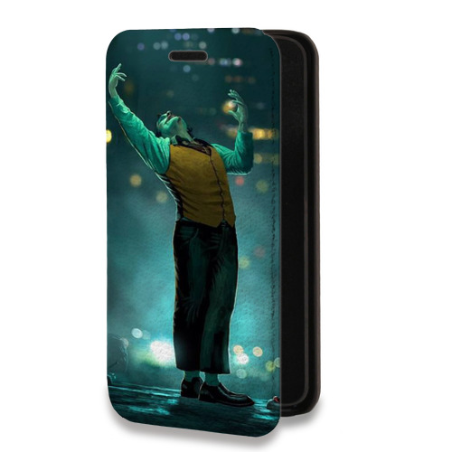 Дизайнерский горизонтальный чехол-книжка для Iphone 7 Джокер