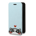 Дизайнерский горизонтальный чехол-книжка для Iphone 13 Mini Коты