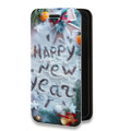 Дизайнерский горизонтальный чехол-книжка для Nokia 7 Happy 2020