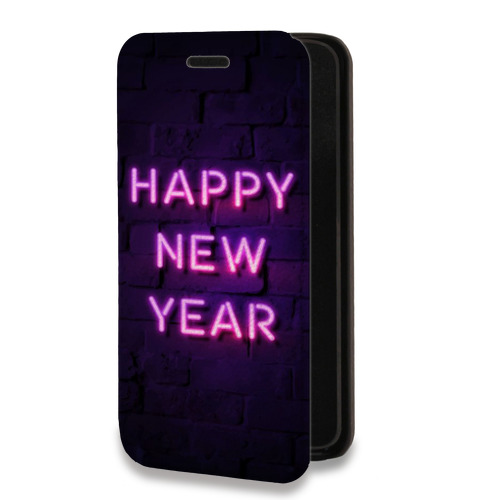 Дизайнерский горизонтальный чехол-книжка для Samsung Galaxy S10 Lite Happy 2020