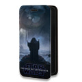 Дизайнерский горизонтальный чехол-книжка для Iphone 14 Звездные войны