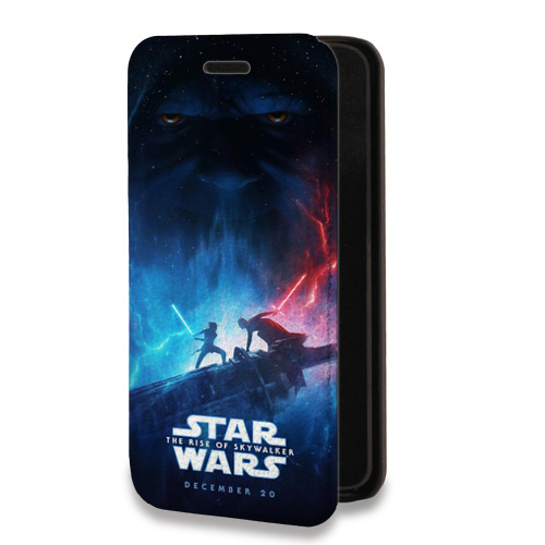 Дизайнерский горизонтальный чехол-книжка для Iphone 7 Звездные войны