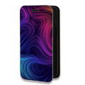 Дизайнерский горизонтальный чехол-книжка для Samsung Galaxy A32 Размытые краски