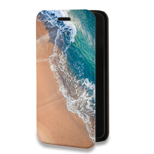 Дизайнерский горизонтальный чехол-книжка для Huawei P Smart (2019) Райский океан