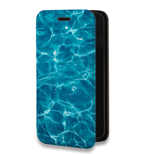 Дизайнерский горизонтальный чехол-книжка для Iphone Xr Райский океан