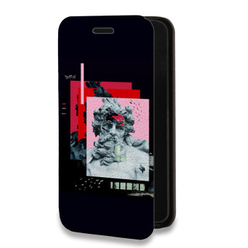 Дизайнерский горизонтальный чехол-книжка для Huawei P20 Модные чехлы (на заказ)