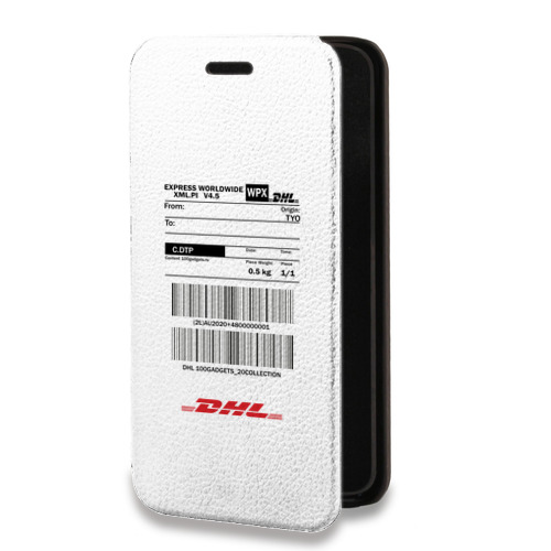 Дизайнерский горизонтальный чехол-книжка для Iphone 14 Plus DHL